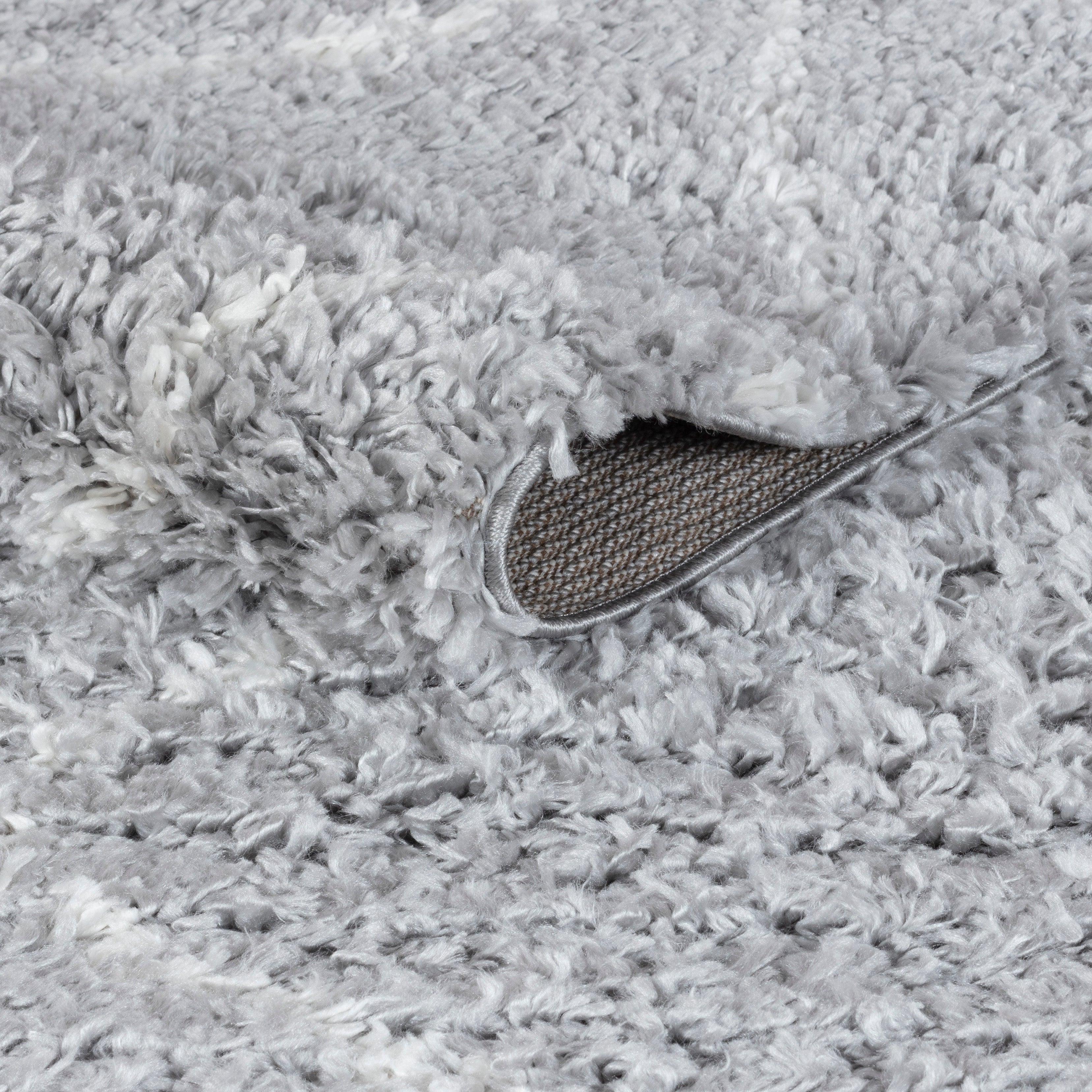 Panama Shaggy 08686A Cream & Grey Carpet – Soft Neutral Tones for Cozy Living