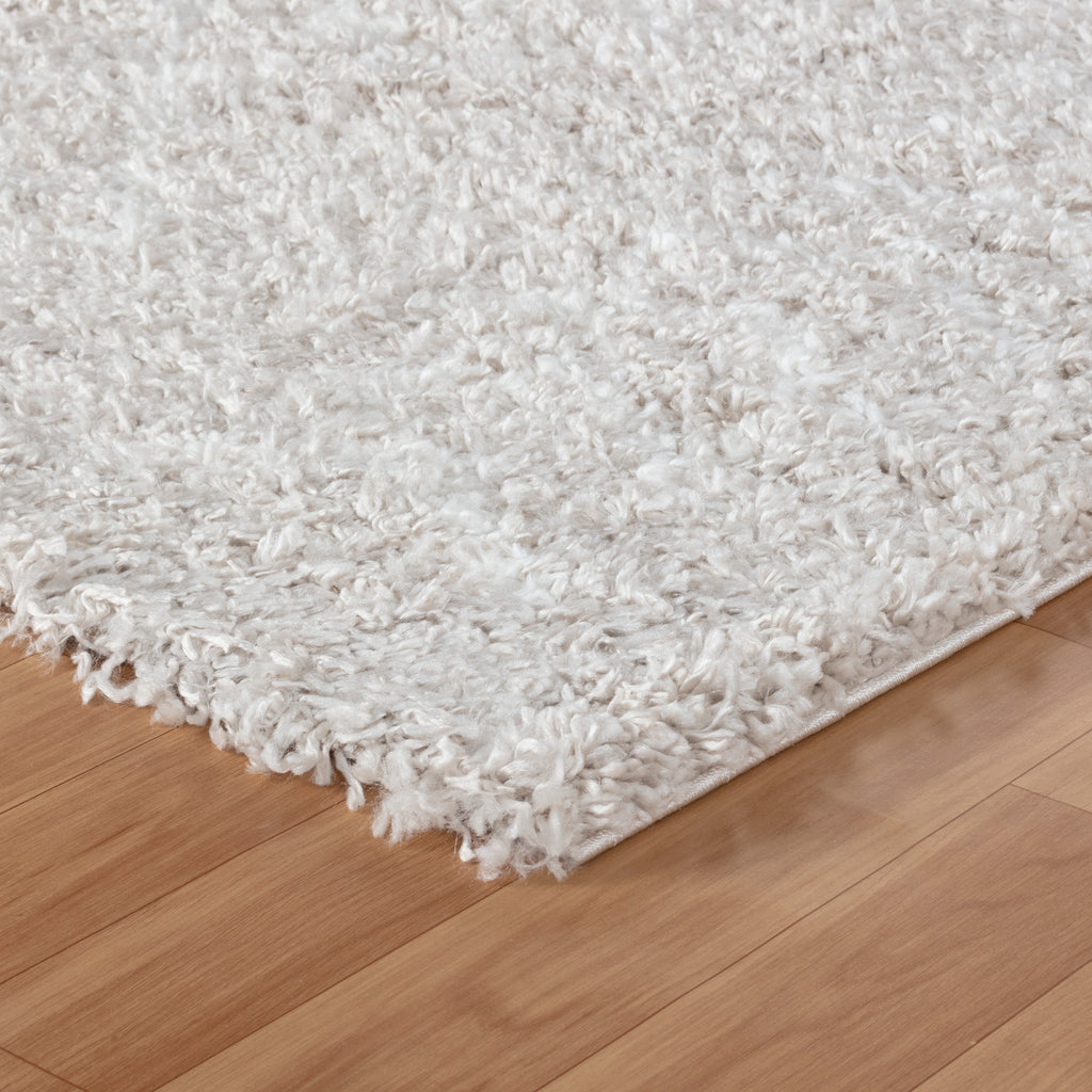 Panama Shaggy 08685A Cream & Light Beige Carpet – Elegant Texture with Subtle Contrast