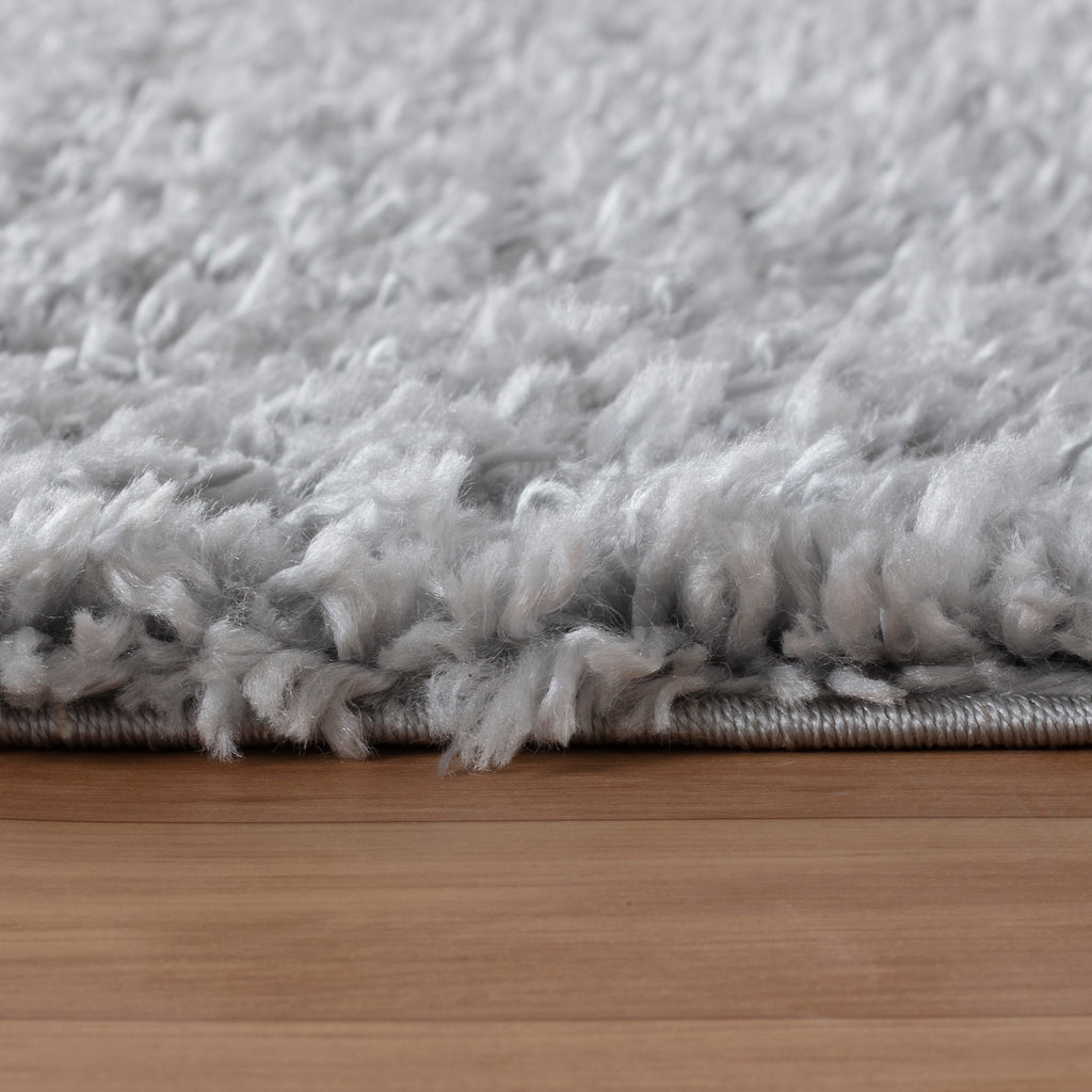 Panama Shaggy 800 Grey Plain Carpet – Soft & Modern Comfort for Any Space