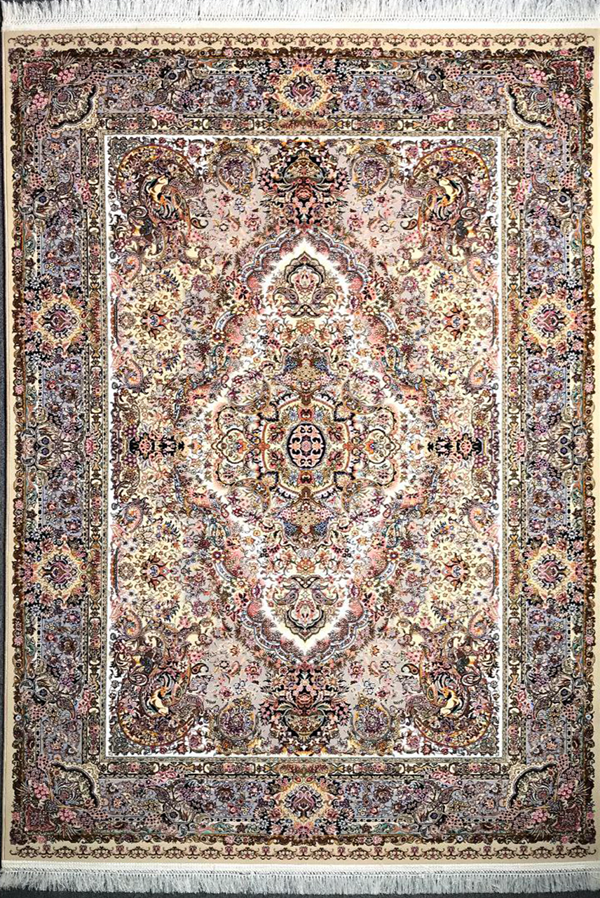 Prestige Salari Beige Classic Carpet – Timeless Elegance from Iran