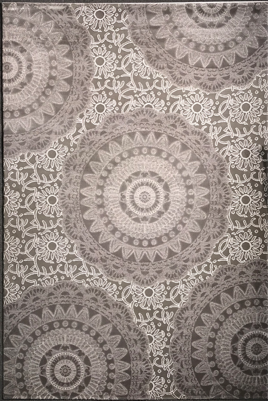 Florance “Silver Ridge” Modern Carpet – Sleek & Stylish Grey Tones