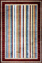 Lycra “Shadow Drift” Modern Carpet – Sophisticated Abstract in Dark Tones