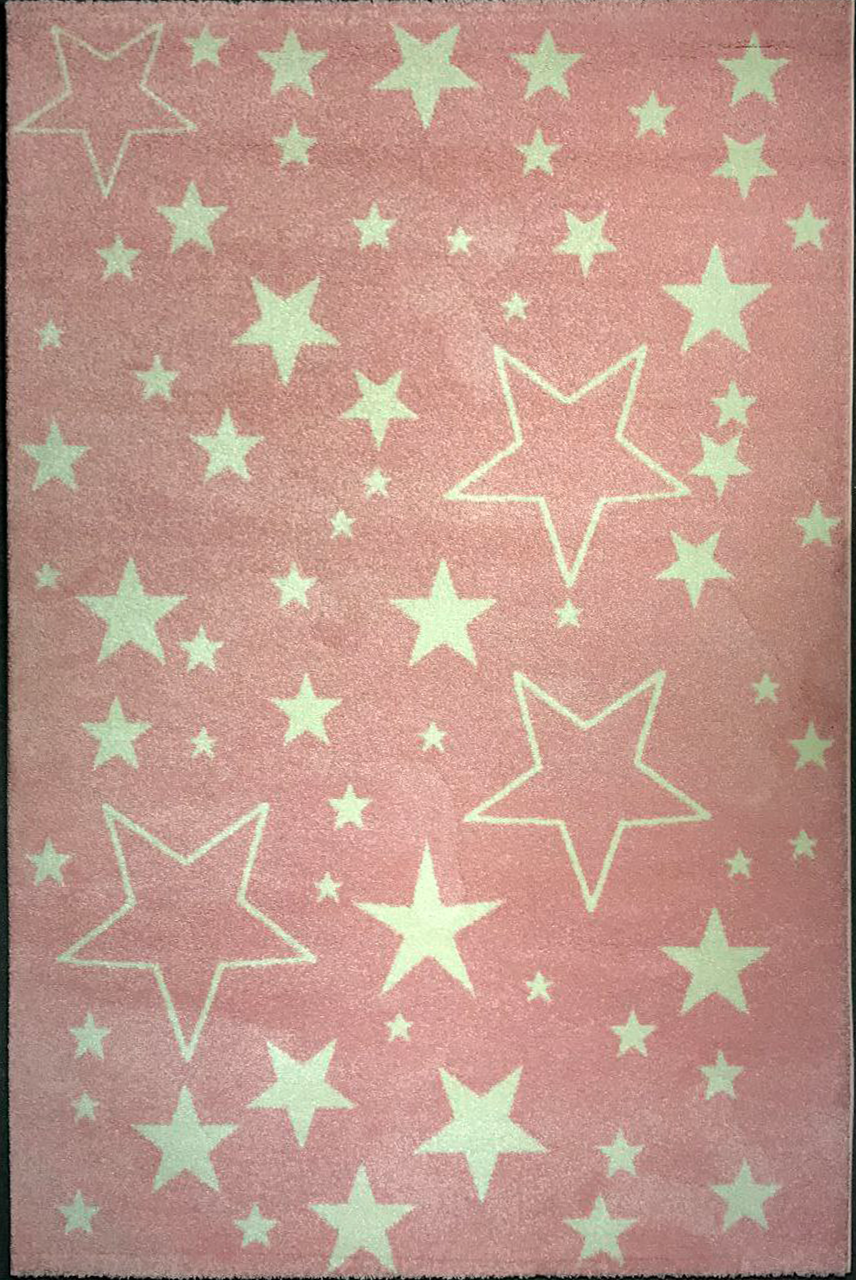 Kids Collection “Starlight Dreams” Carpet – Soft Pink Comfort for Magical Spaces