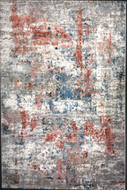 Efes 94 Salmon & Grey Modern Carpet – Elegant for Contemporary Interiors