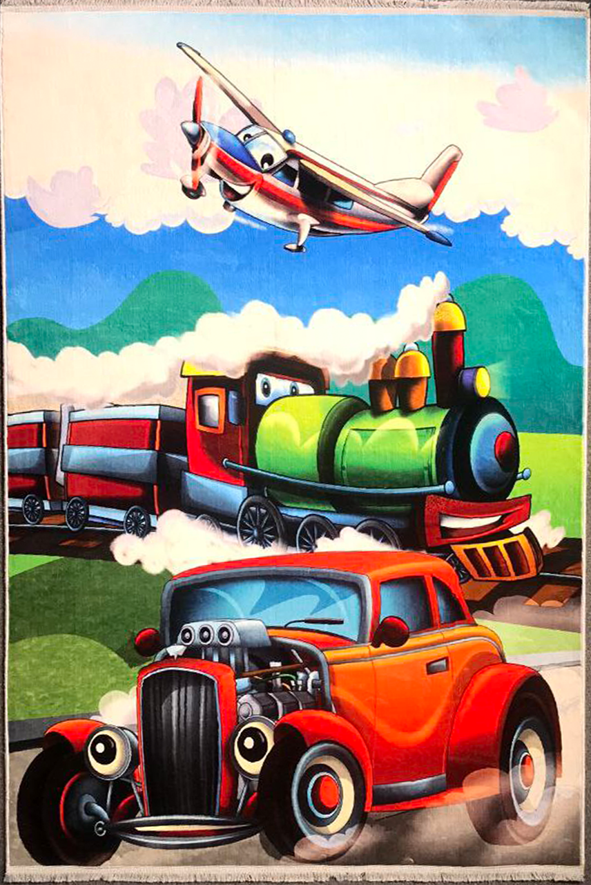 Lux Kids “Rainbow Joy” Soft & Playful Carpet – Bright & Cheerful for Little Spaces