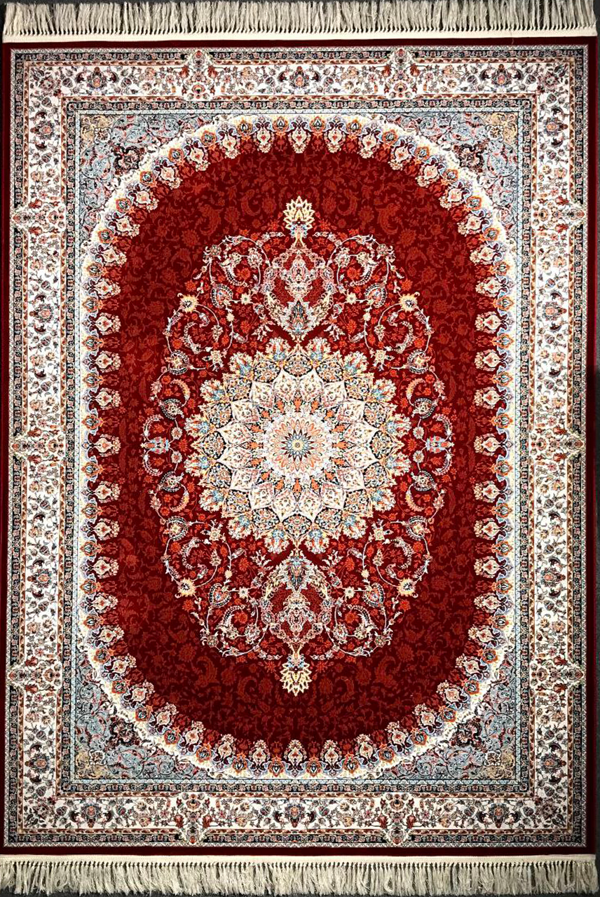 Esfahan 3.6M “Royal Heritage” Classic Iranian Carpet – Elegant Traditional Design