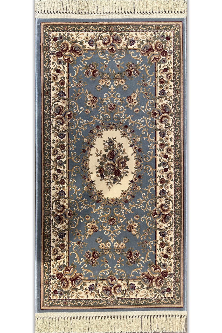 Comtesse Bellecour Ivory & Beige Ornamental Carpet – Refined French Elegance for Timeless Interiors