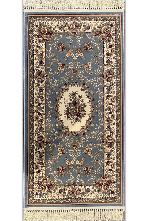 Comtesse Bellecour Ivory & Beige Ornamental Carpet – Refined French Elegance for Timeless Interiors
